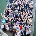 hochzeitsgruppenfoto