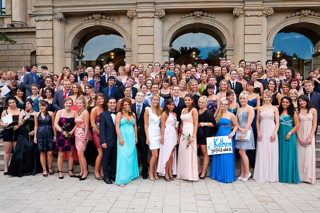 Abiball Gruppenfoto 2011