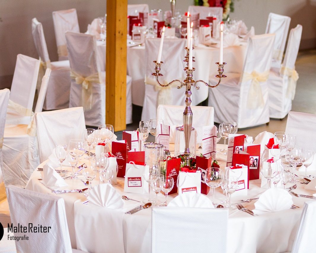 Tisch für Hochzeit Bullenstall Dormagen NRW
