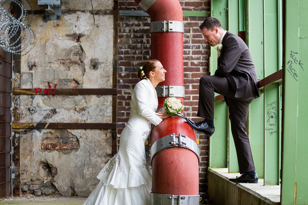 Hochzeitsreportage in Dortmund Fotoshooting