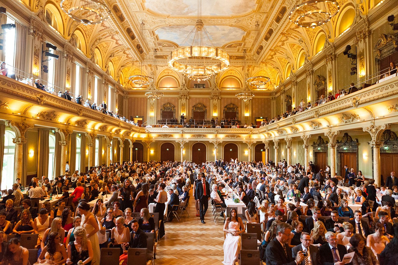 Festsaal der historischen Stadthalle