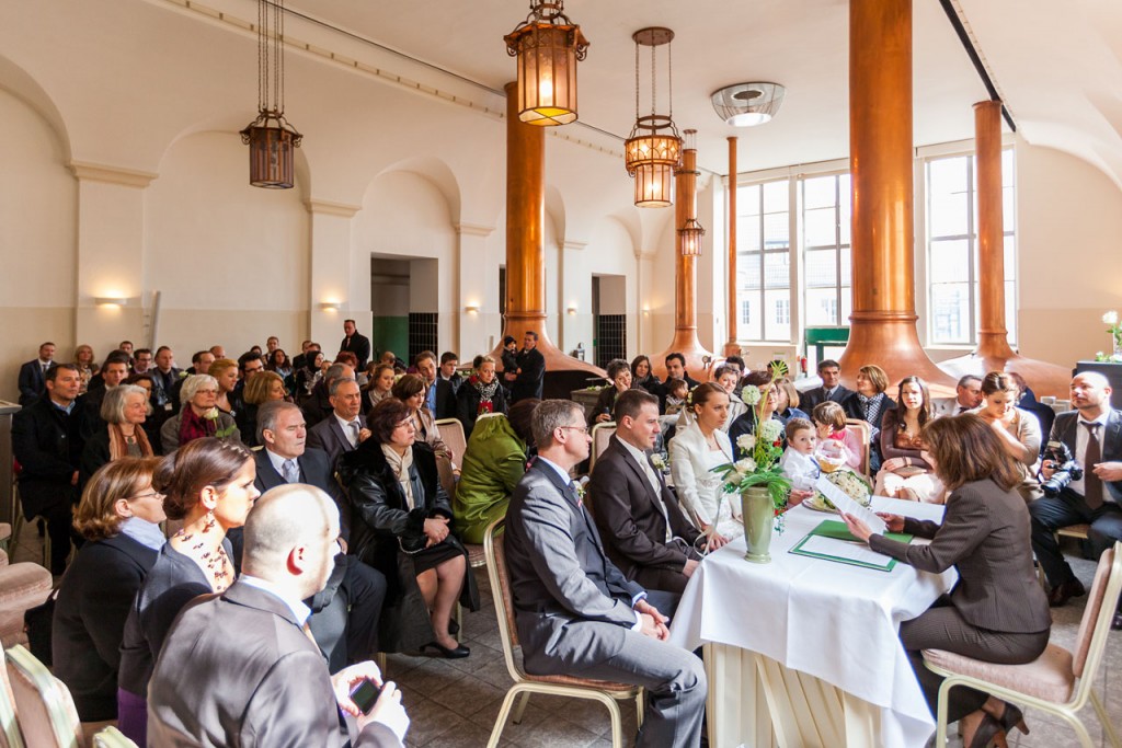 Ambiente-Trauung im Sudhaus