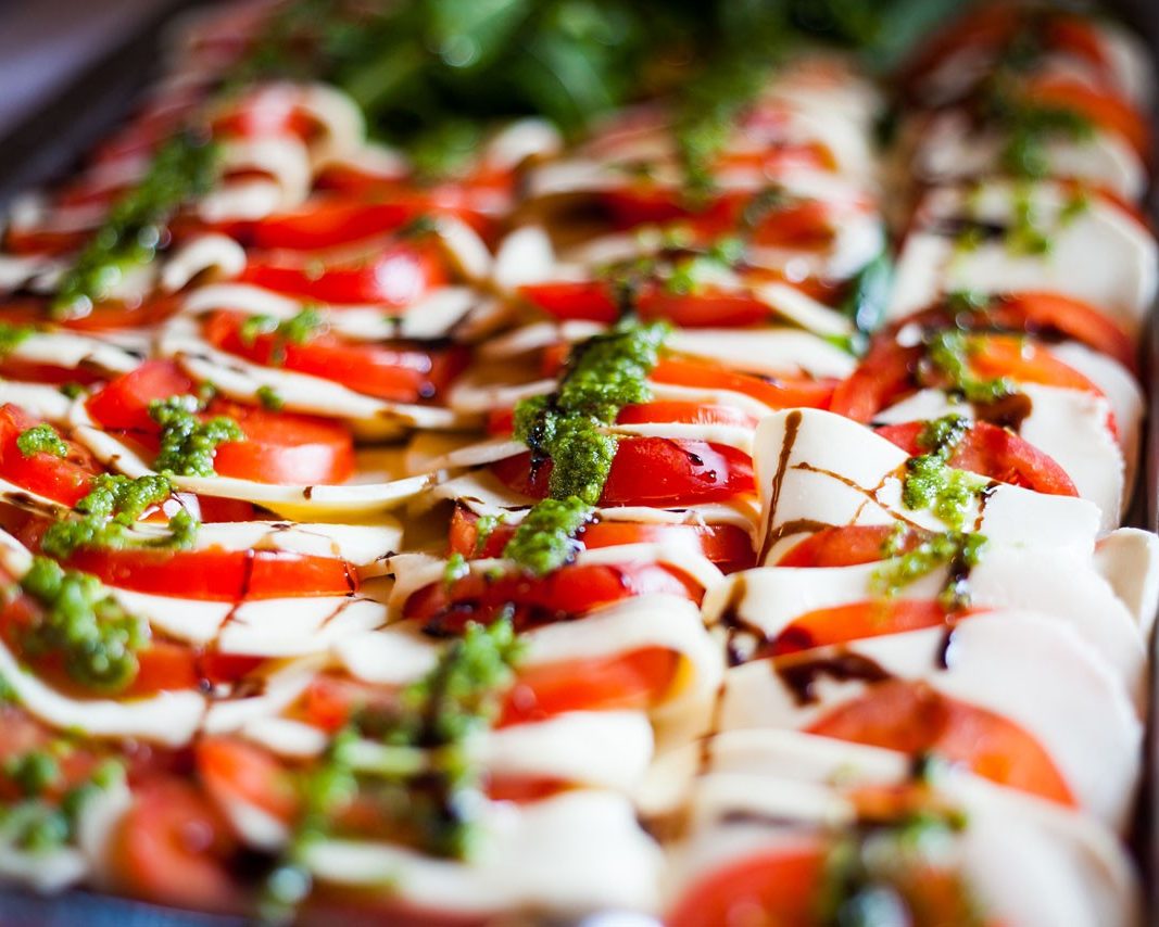 haus opherdicke essen tomaten Mozzarella hochzeitslocation