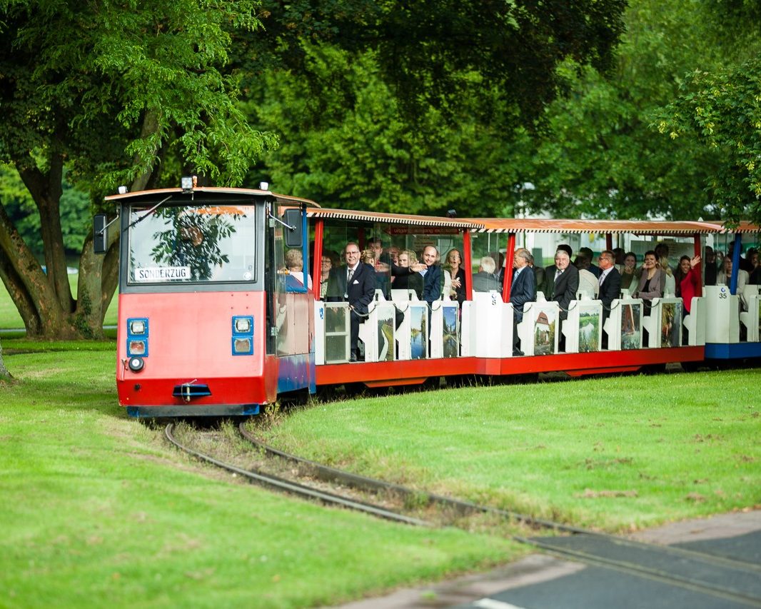 Bimmelbahn Westfahlenpark Hochzeitsgesellschaft