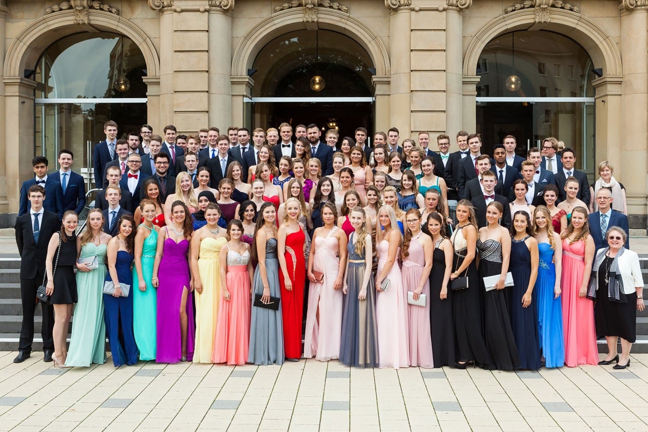 Gruppenfoto Abiball Fotograf