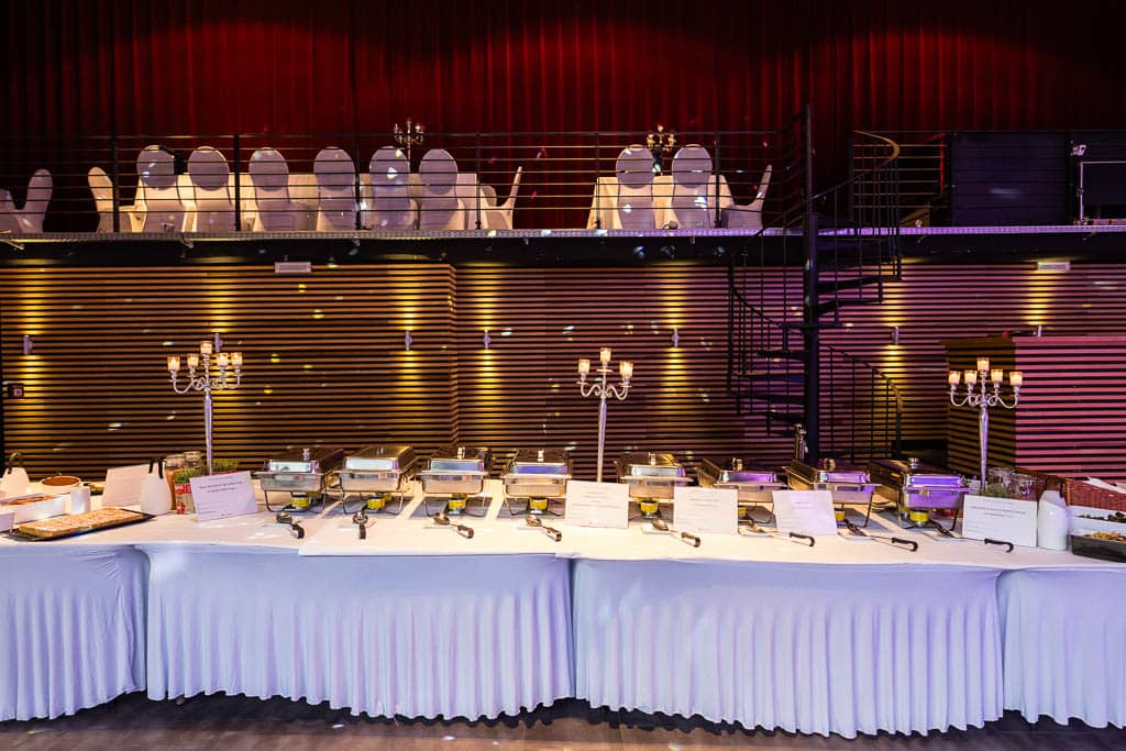 Alte Papierfabrik hochzeit buffet